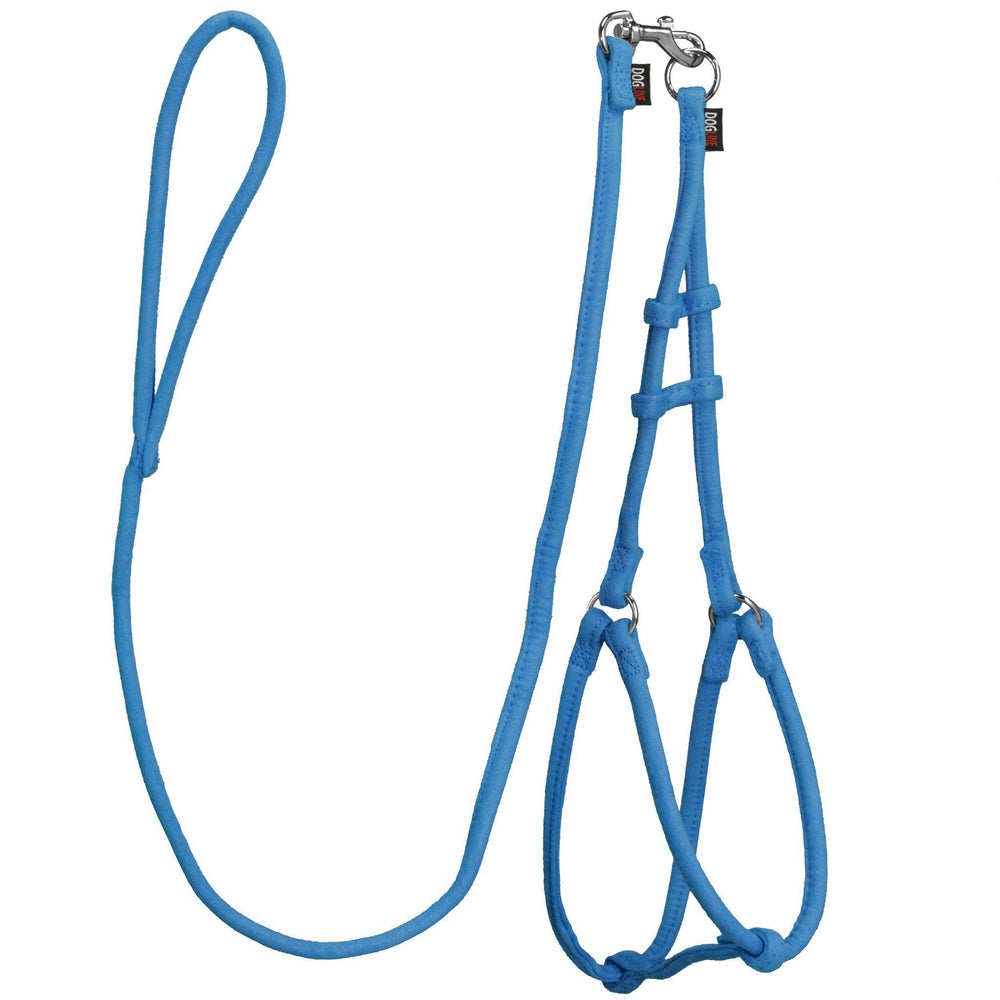 Comfort Microfiber Round Step-In Harness + Lead