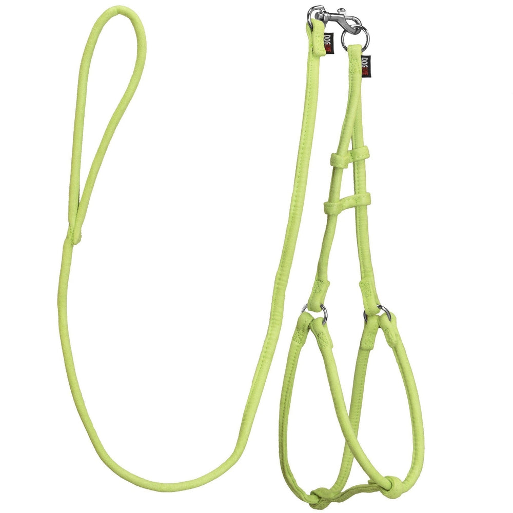 Comfort Microfiber Round Step-In Harness + Lead