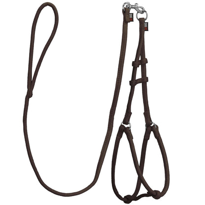 Comfort Microfiber Round Step-In Harness + Lead