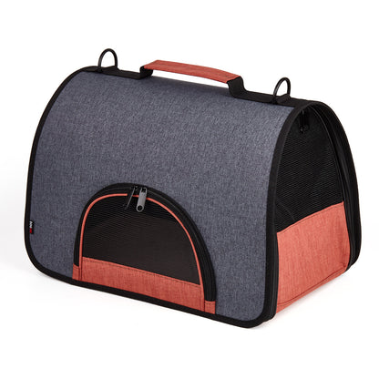 Dual Color Collapsible Pet Carrier