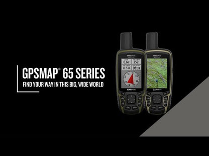 Garmin GPSMap 65s with Alitimeter and Compass