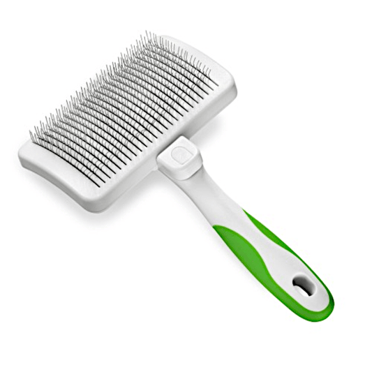 Self Cleaning Slicker Brush - OKIE DOG SUPPLY