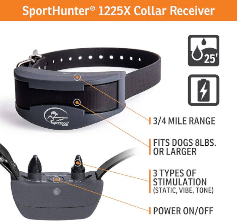 SportDOG SportHunter 1225X - 3/4 mile - OKIE DOG SUPPLY