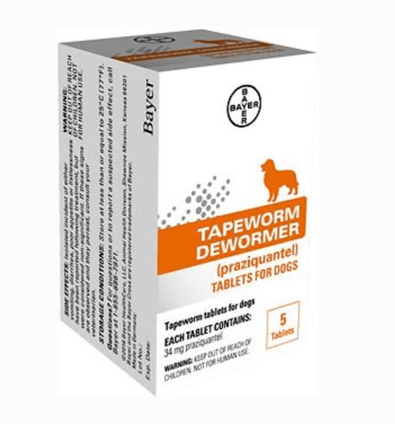 Tapeworm Dewormer - 5ct - OKIE DOG SUPPLY