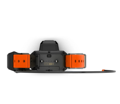 top view of tt25 with beeper battery pack attached
