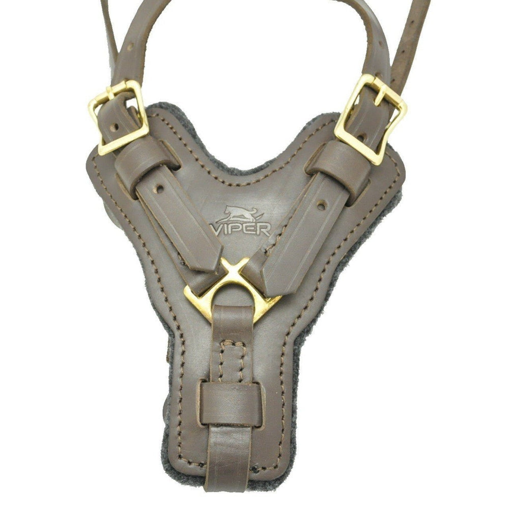 Viper Typhoon Leather Working Dog Harness