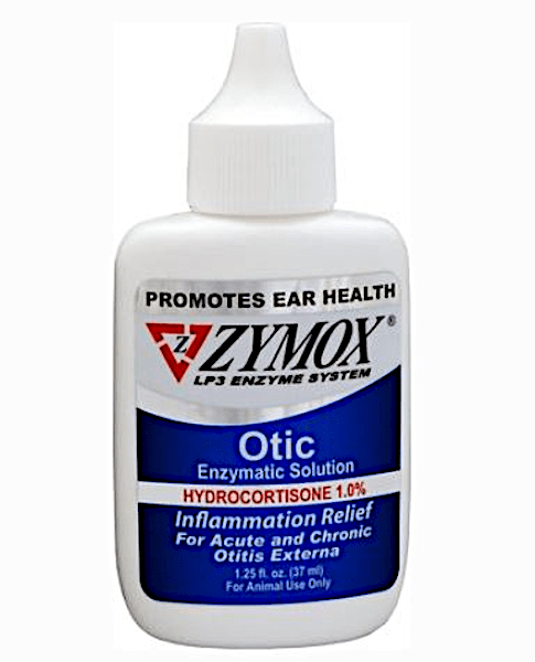 Zymox Ear Treatment with Hydrocortisone - 1.25oz - OKIE DOG SUPPLY